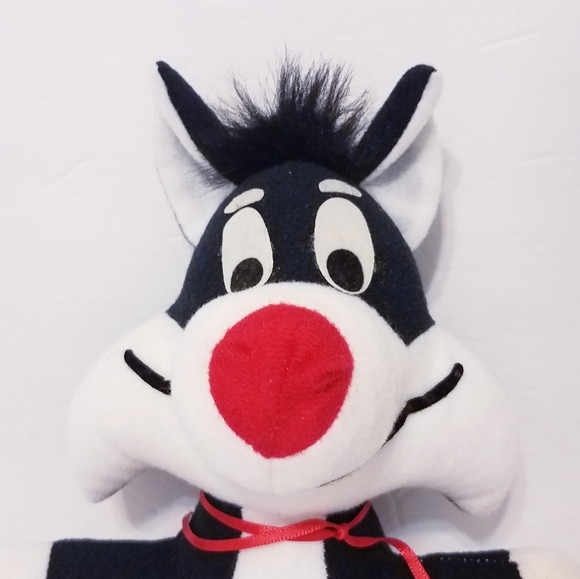Vintage SYLVESTER CAT 13" 1971 Warner Bros Mighty Star Plush Toy Looney Tunes - Picture 2 of 12